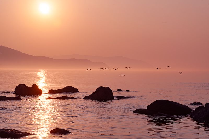 Рассвет фото превью