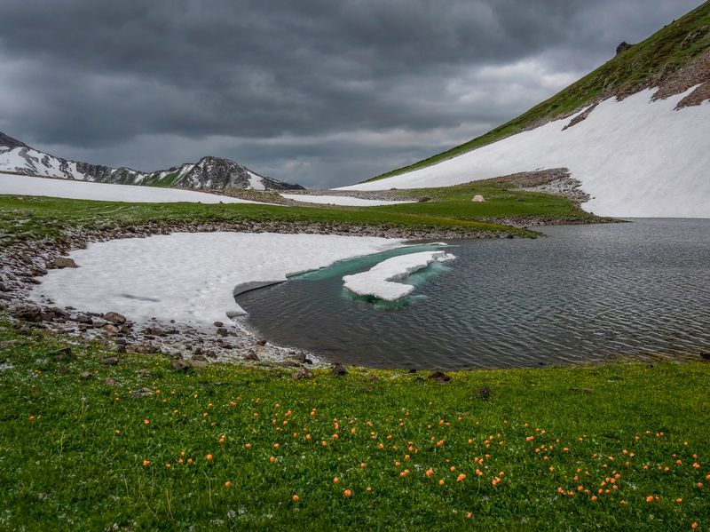 Алтай теректинский_хребет приключения туризм путешествие горы поход природа_россии Огоньки фото превью