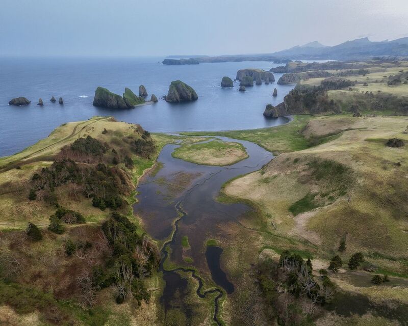 Бухта Безымянная, Шикотан фото превью