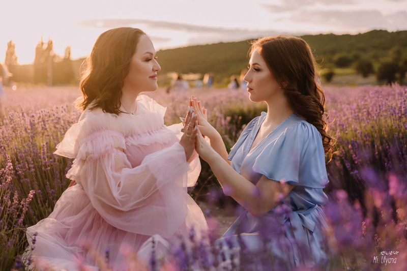 Мама и дочка фото превью