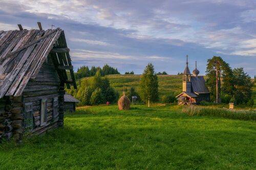 Вечер в Глазово