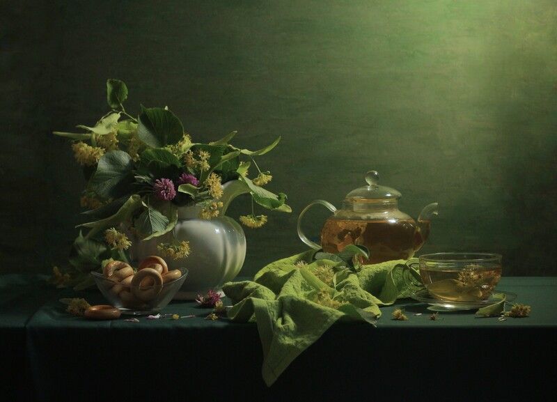 Чай с липовым цветом.. фото превью