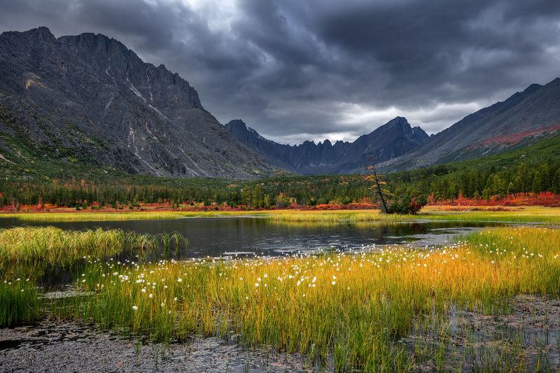 озеро джека лондона Перед дождем.... фото превью