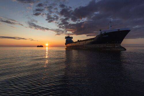 На рейде Финского залива.