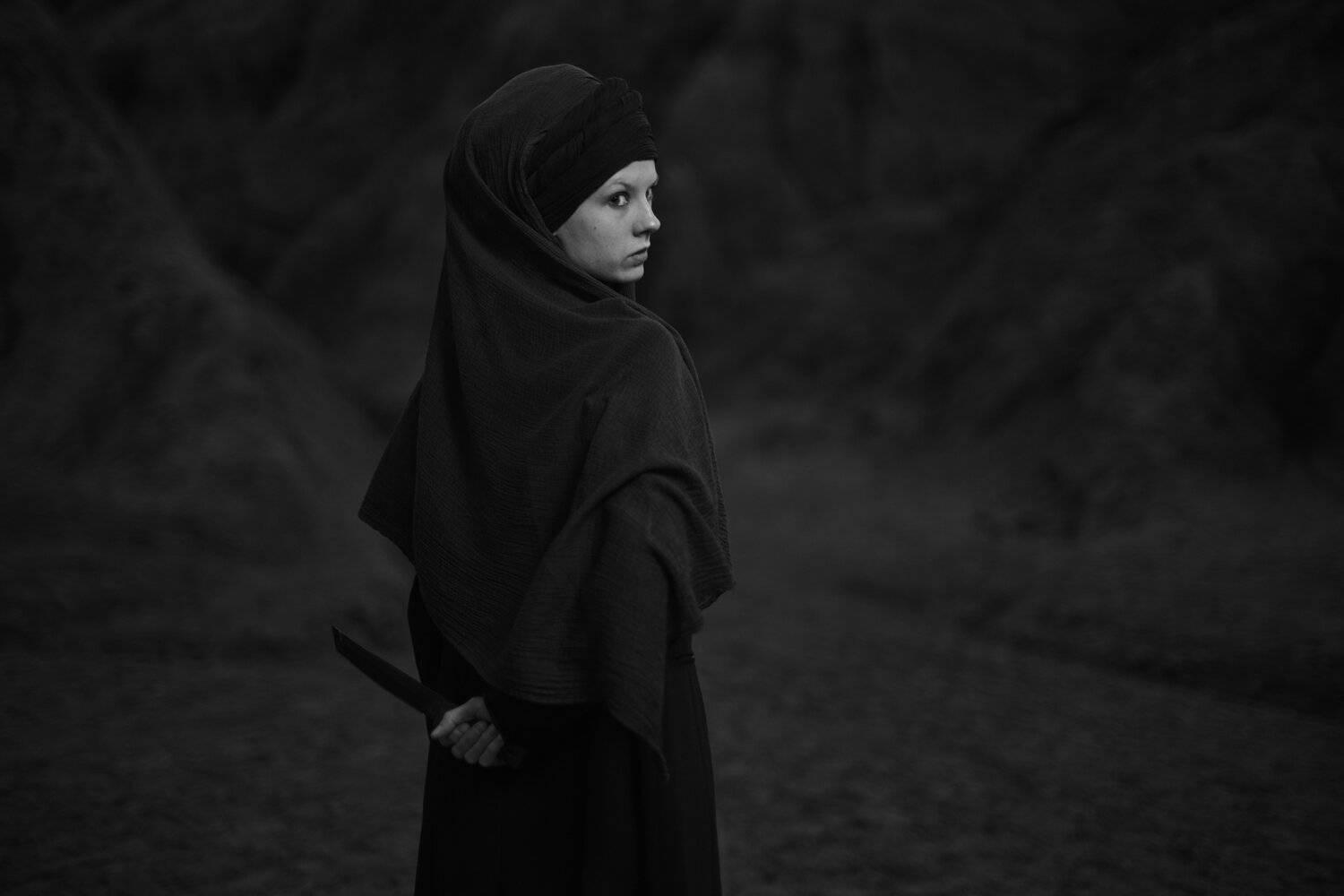 Dune, conceptual, art photography, bnw, концептуальный фотограф, портретный фотограф, фотограф Воронеж, чб, Михаил Сергеевич