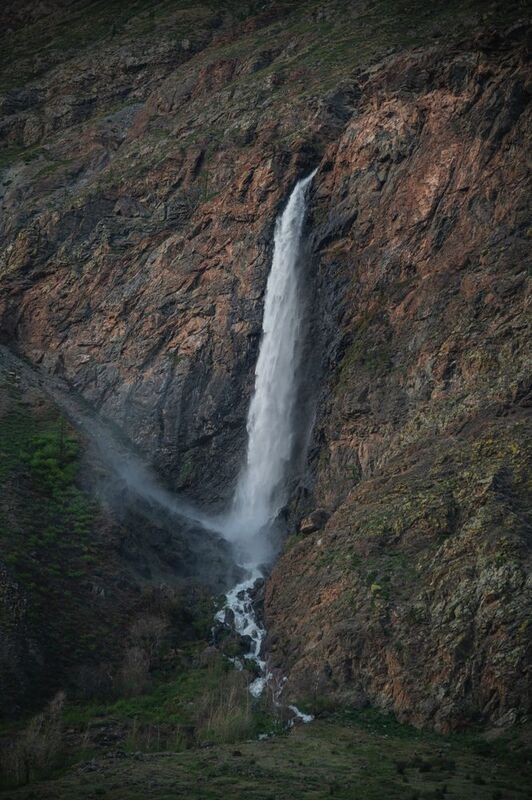 водопад, горы, река, вода, лес, Алтай Горный Алтай фото превью