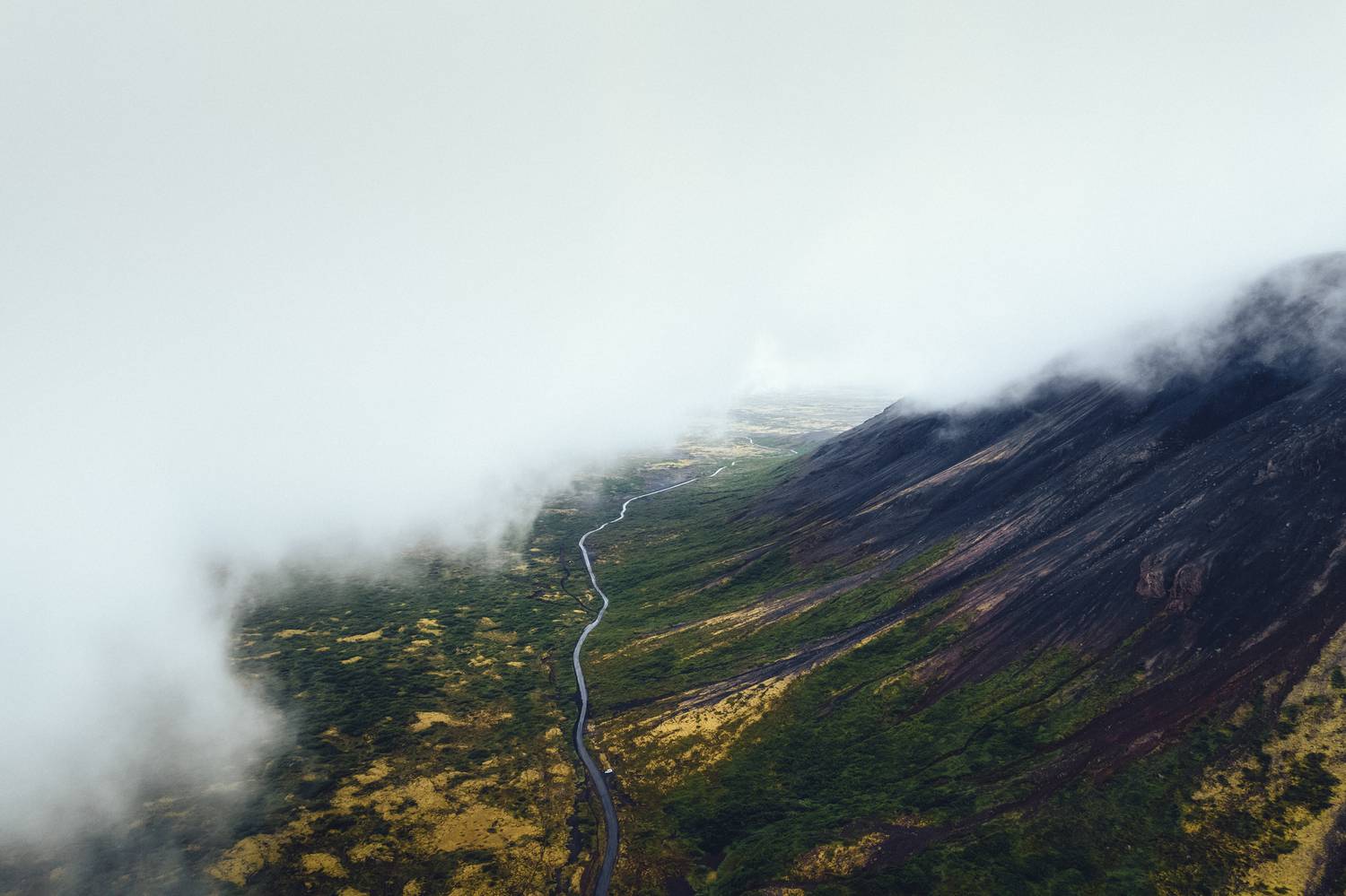 iceland,dji, air2s, aerial, landscape, clouds, mountains , Matikas Julius