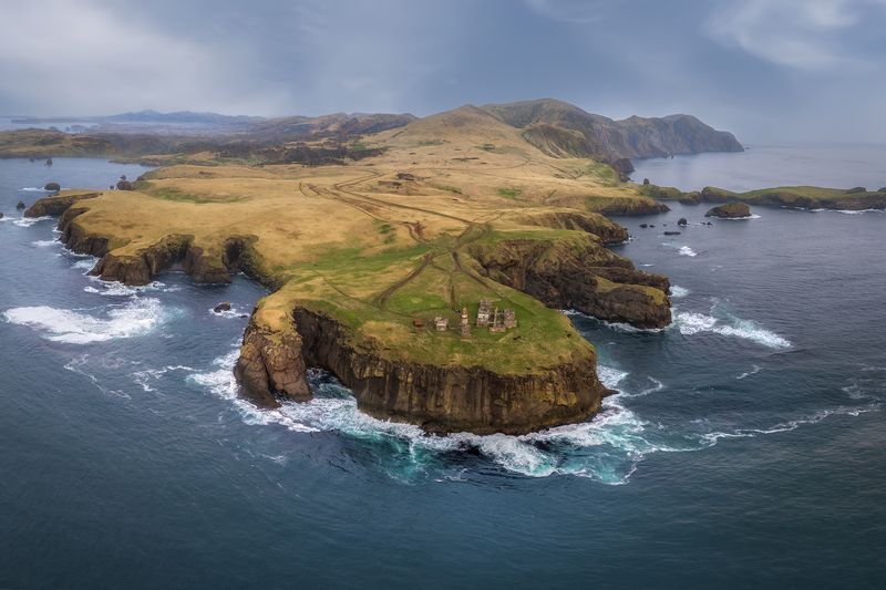 Маяк Шпанберга, Шикотан фото превью