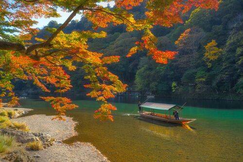 Осень в парке Арашияма