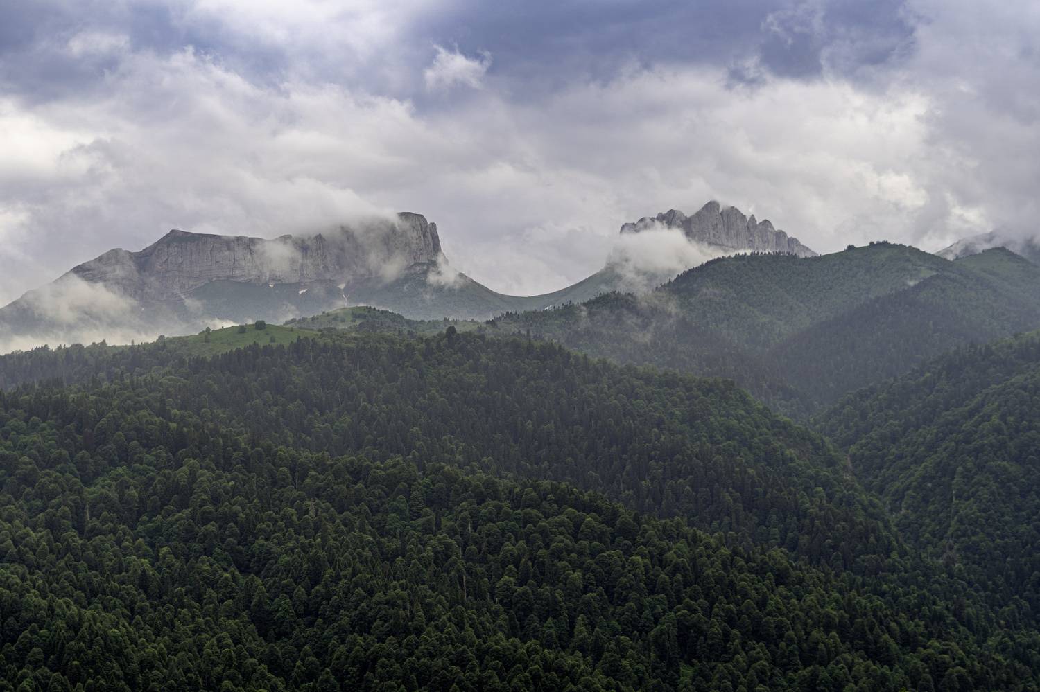 Россия, Краснодарский край, Мостовской район, Бароновы поляны, Чёртовы ворота, Восточный и Западный Ачешбоки, Гаврилов Юрий