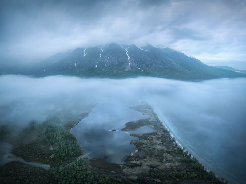 Туманы на Байкале. фото превью