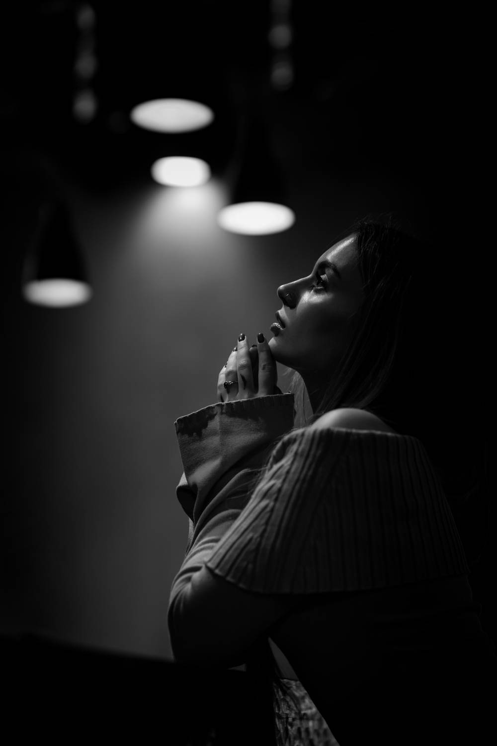 молодая девушка, городской стиль,  бары, Алексей Плешков