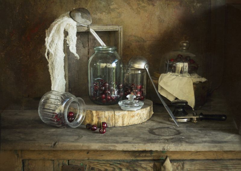 вишни, лето, купорка ВИШНИ фото превью