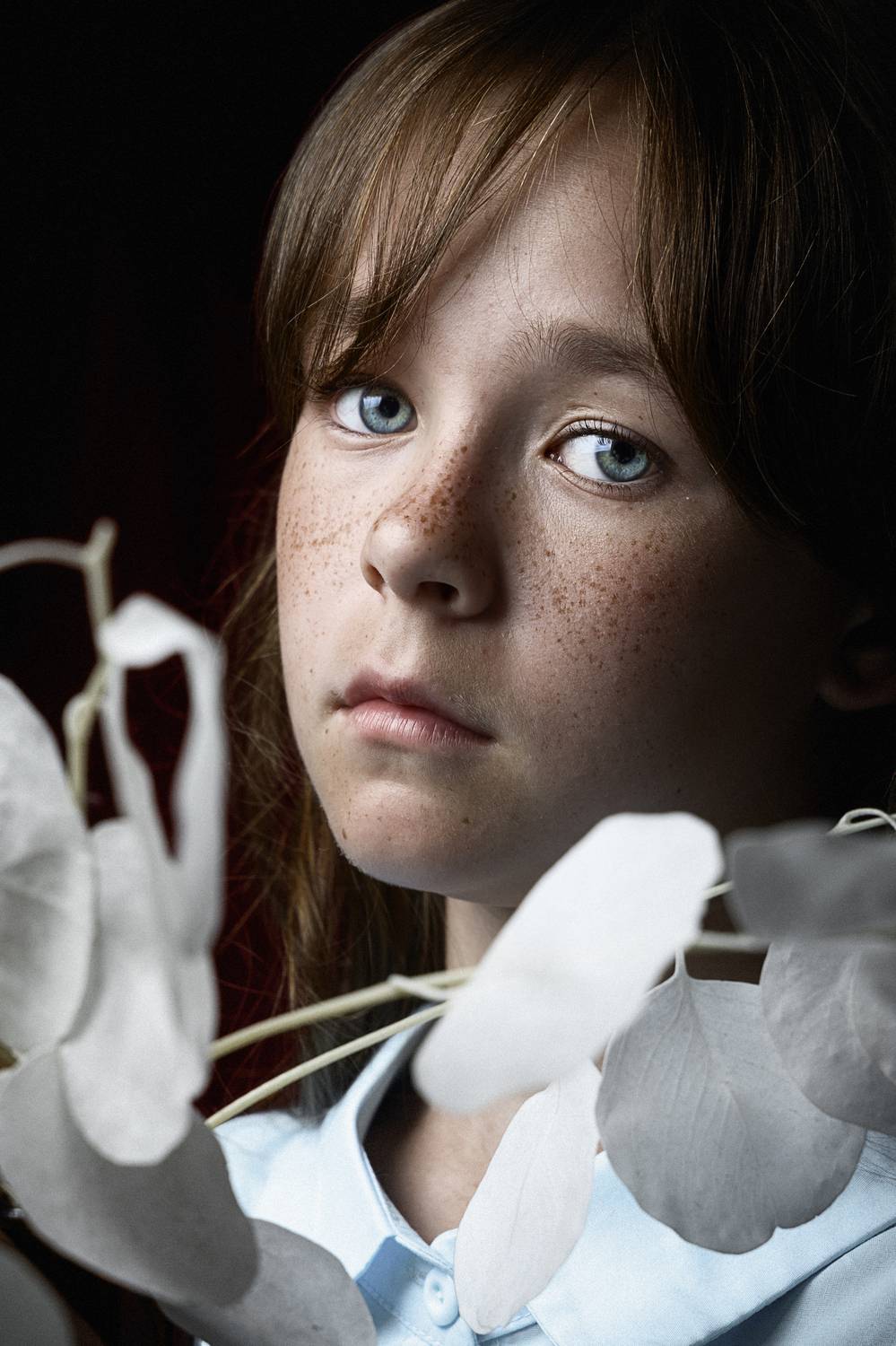 портрет, детское фото, детский портрет, веснушки, Иван Вострецов