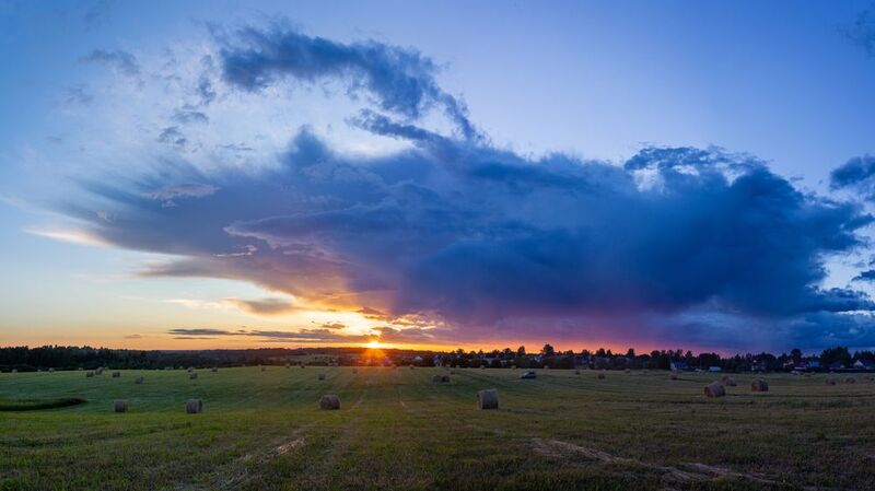 Грозовое облако фото превью