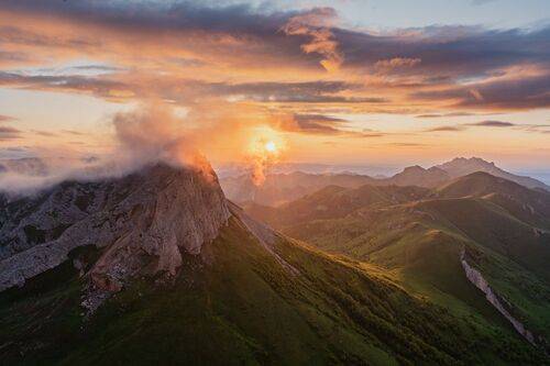 Закат на Ачешбоке
