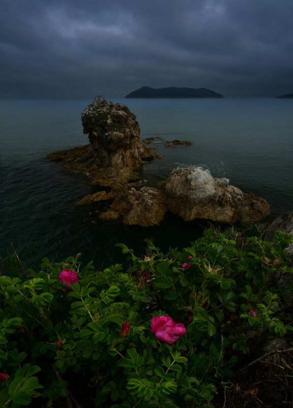 приморье Вечер у моря. фото превью