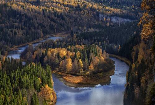 Островок на Усьве