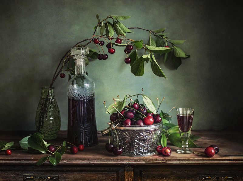 Вишневая наливочка. фото превью