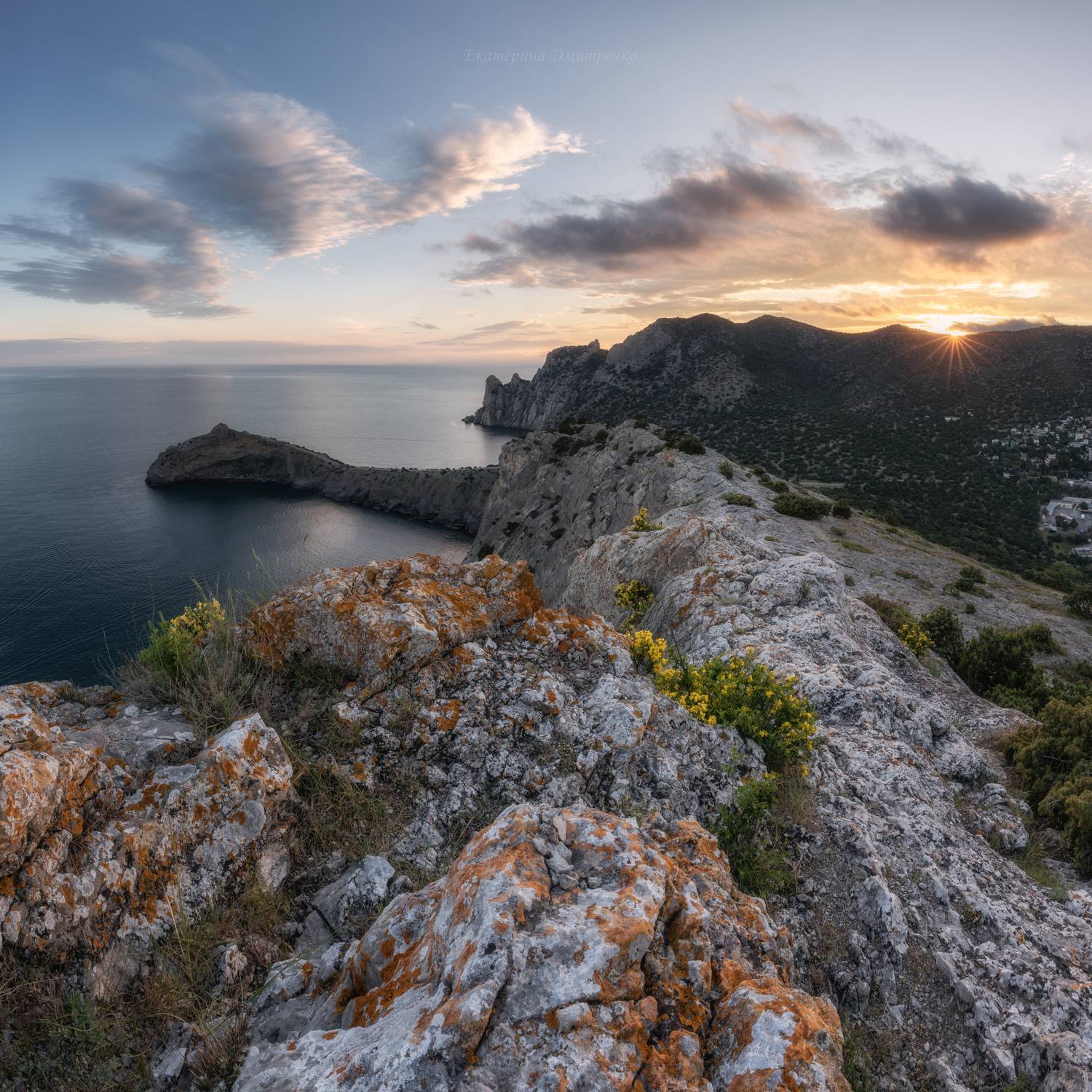 крым, новый свет, судак, море, пейзаж, природа, crimea, landscape, закат, горы, Дмитренко Екатерина