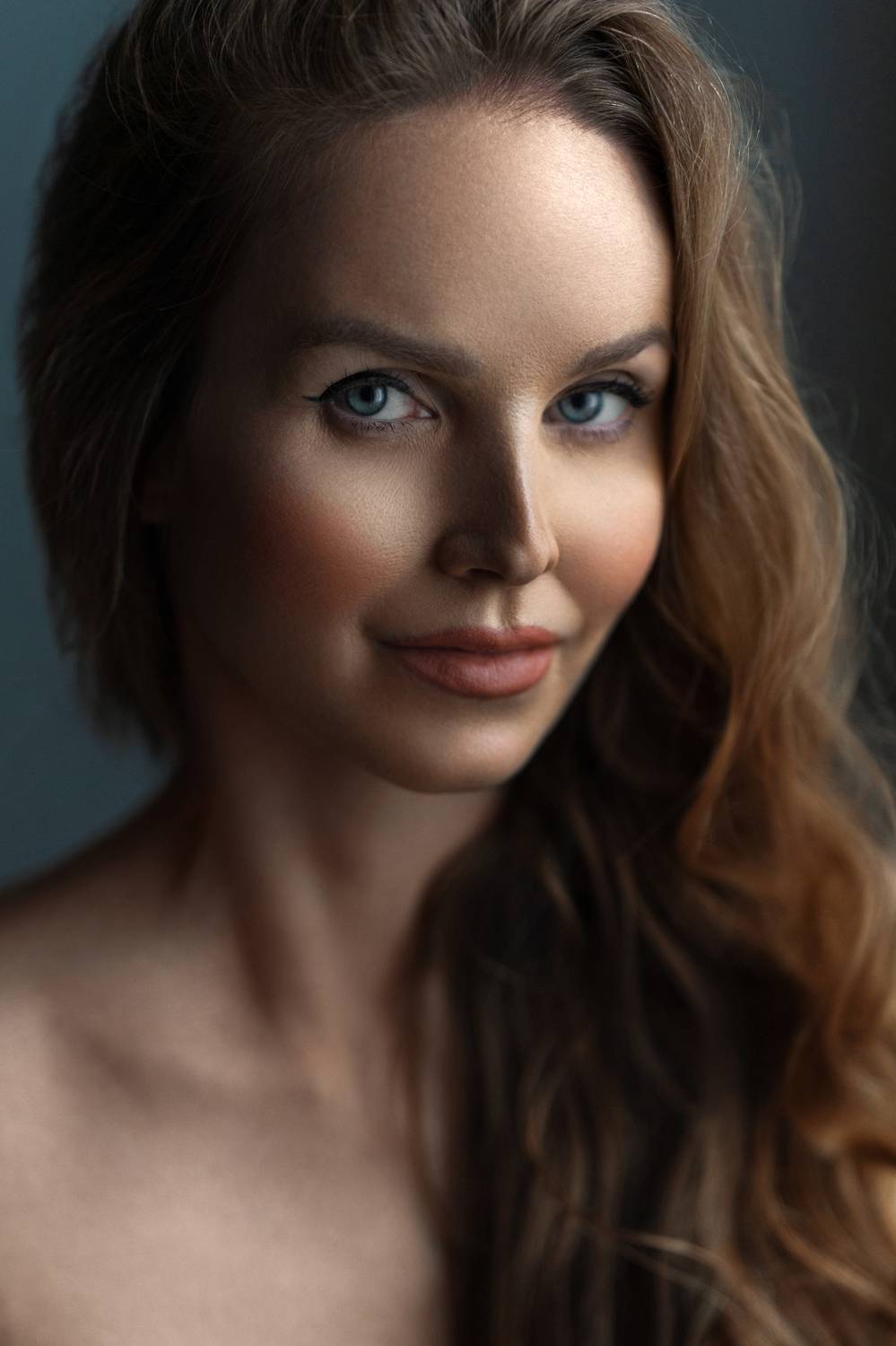 девушка, взгляд, портрет, студия, красиво, Герасимов Михаил