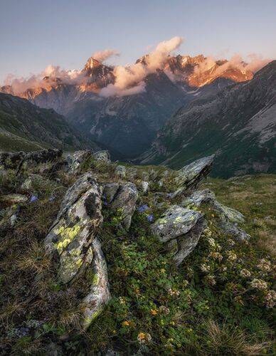 Вечер в долине Мырды.