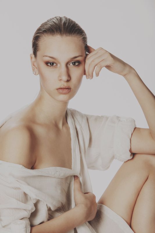 Портрет, Портрет девушки, Портрет девушки в студии, Катя фото превью