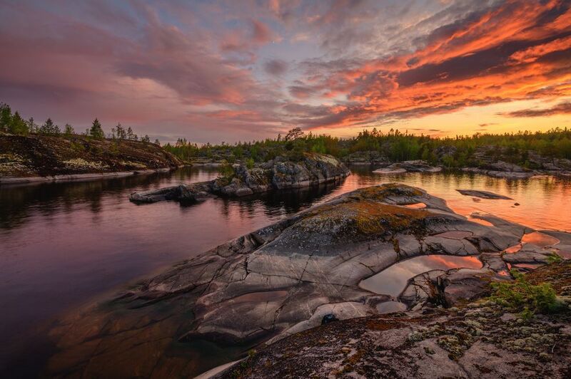 Ладожская зорька.... фото превью