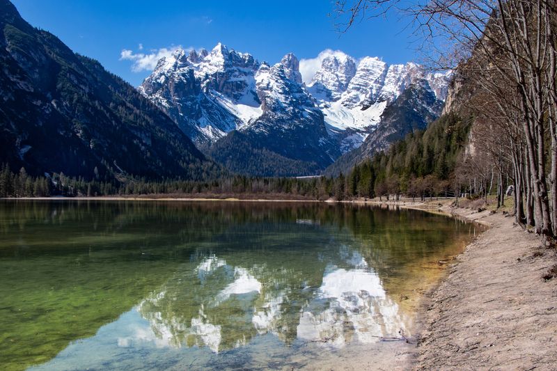 Lago di Landro,Dolomiti фото превью