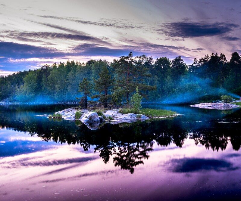 Белые ночи на Ладоге фото превью