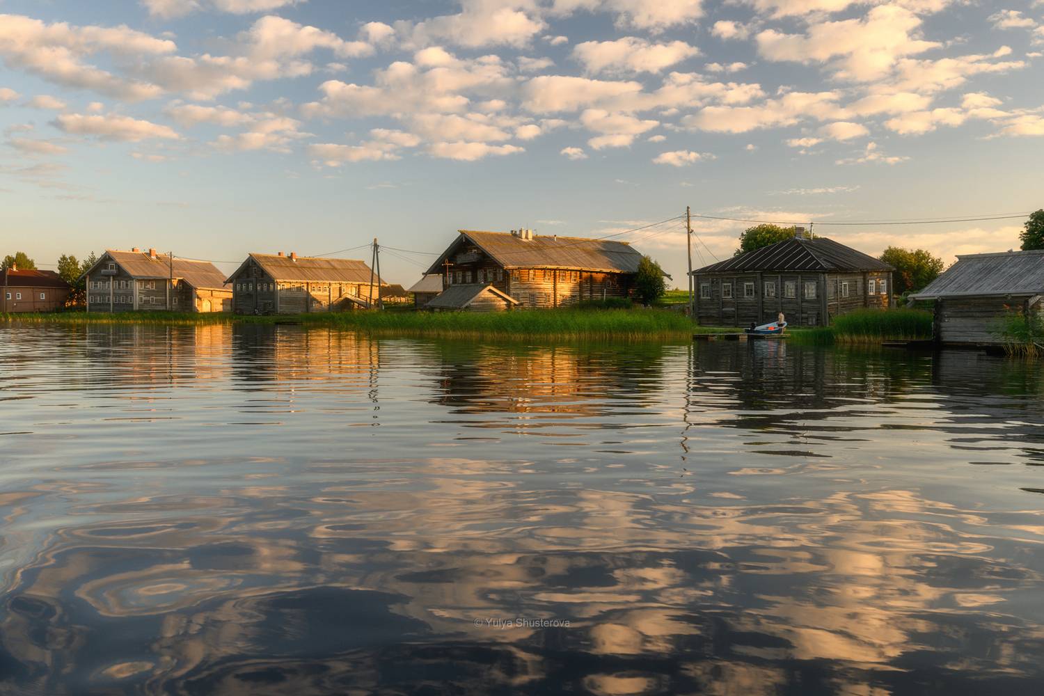 кижи, путешествие на лодке вокруг кижей, Юлия Шустерова