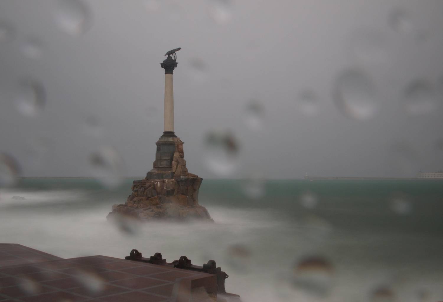 море волны пейзаж вода облака тучи вечер, Мурзинов Виктор