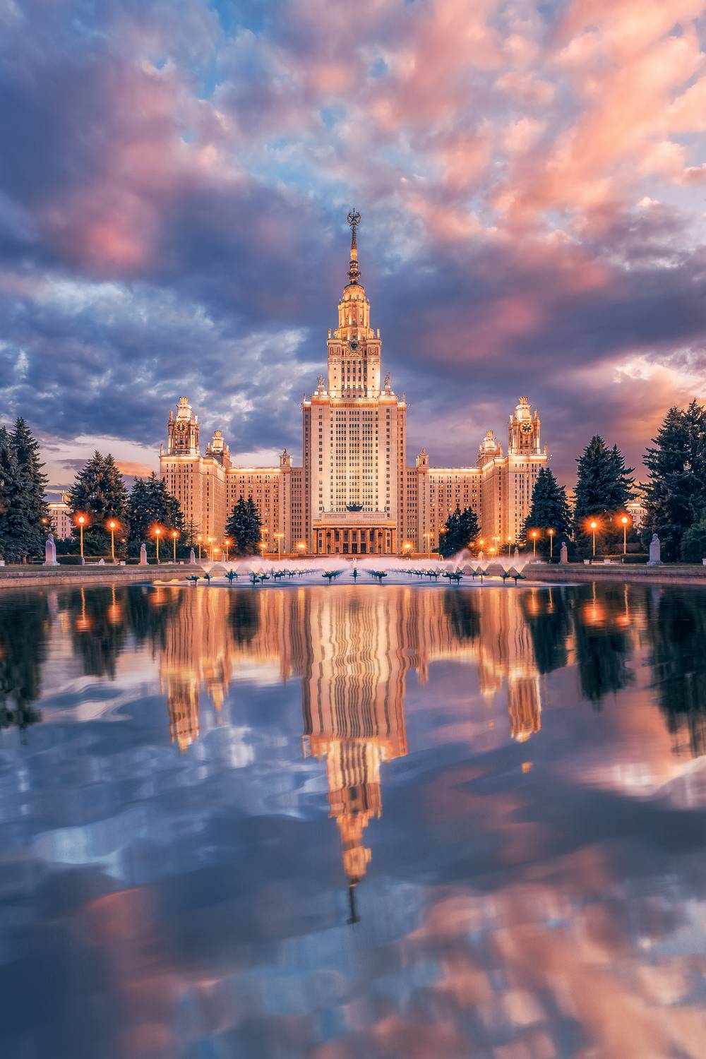 МГУ, Москва, архитектура, городской пейзаж, Moscow, Мазурева Анастасия