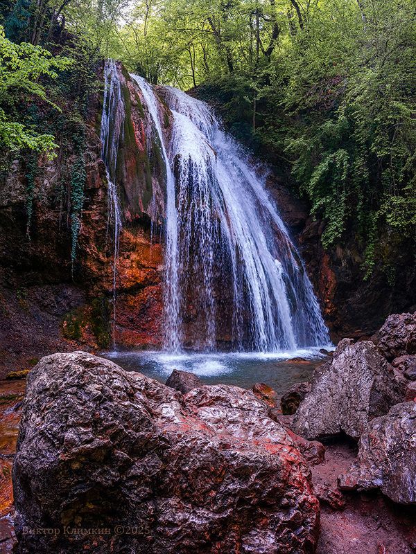 крым, лето, водопад, джур-джур Водопад Джур-Джур фото превью