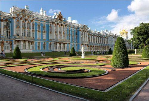 Екатерининский дворец и парк. г. Пушкин