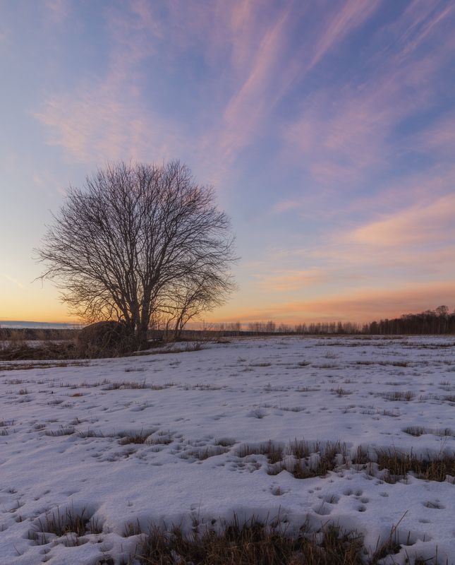Закаты в начале весны фото превью