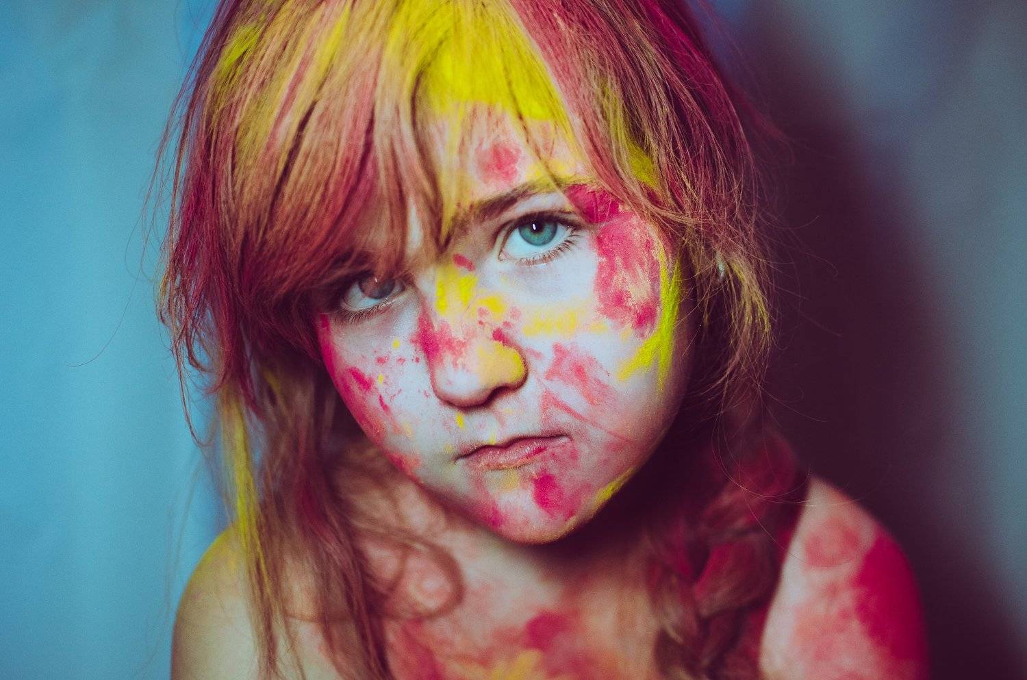 холи краски ребенок, Юлия Булыня