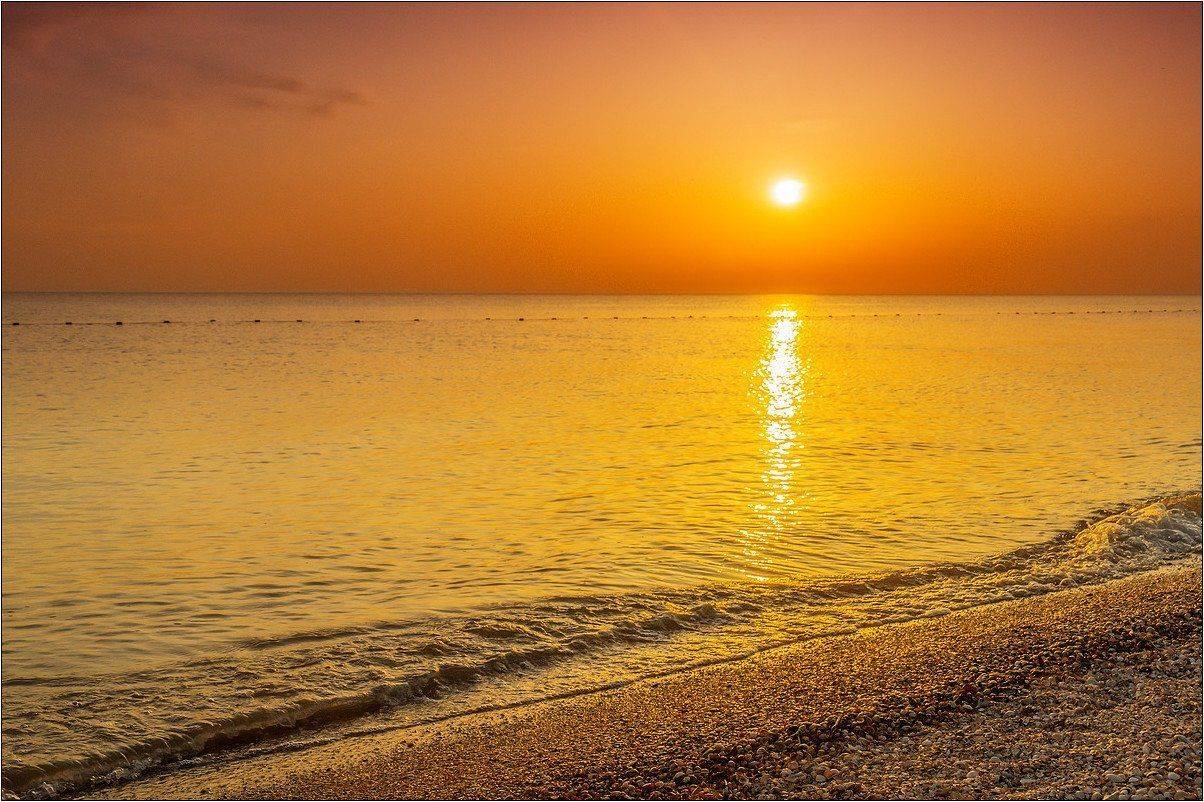 пейзаж, море, закат , Александр Потапов