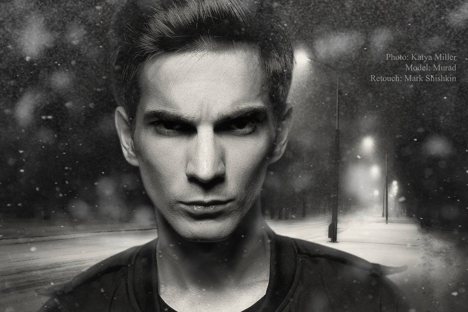 портрет, взгляд, фотошоп, коллаж, Марк Шишкин