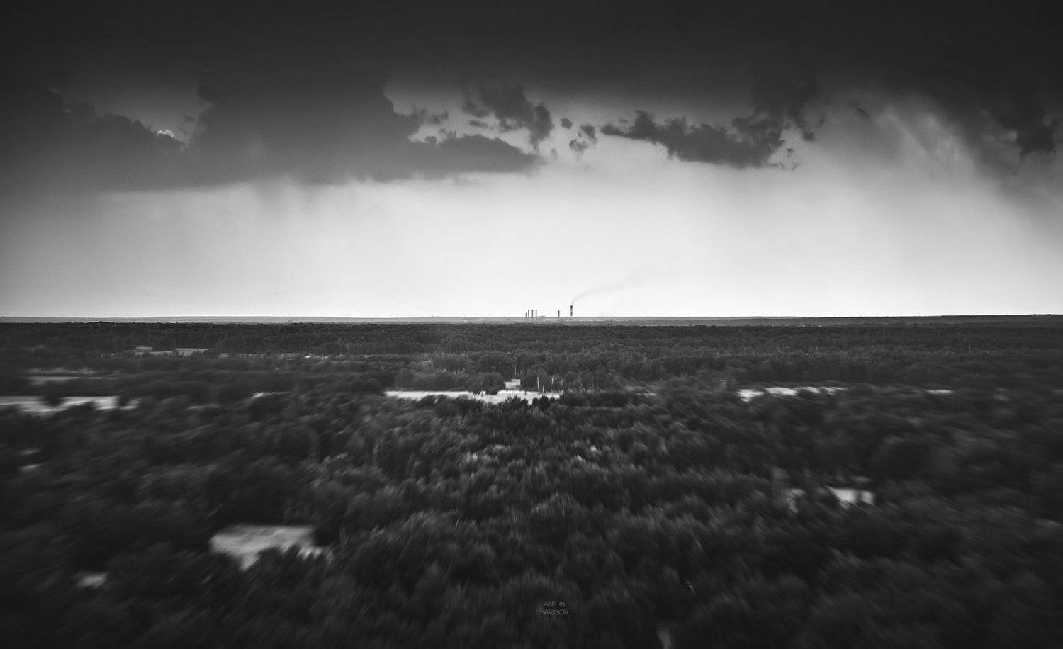 ГОК, полёт, пейзаж, Антон Харисов