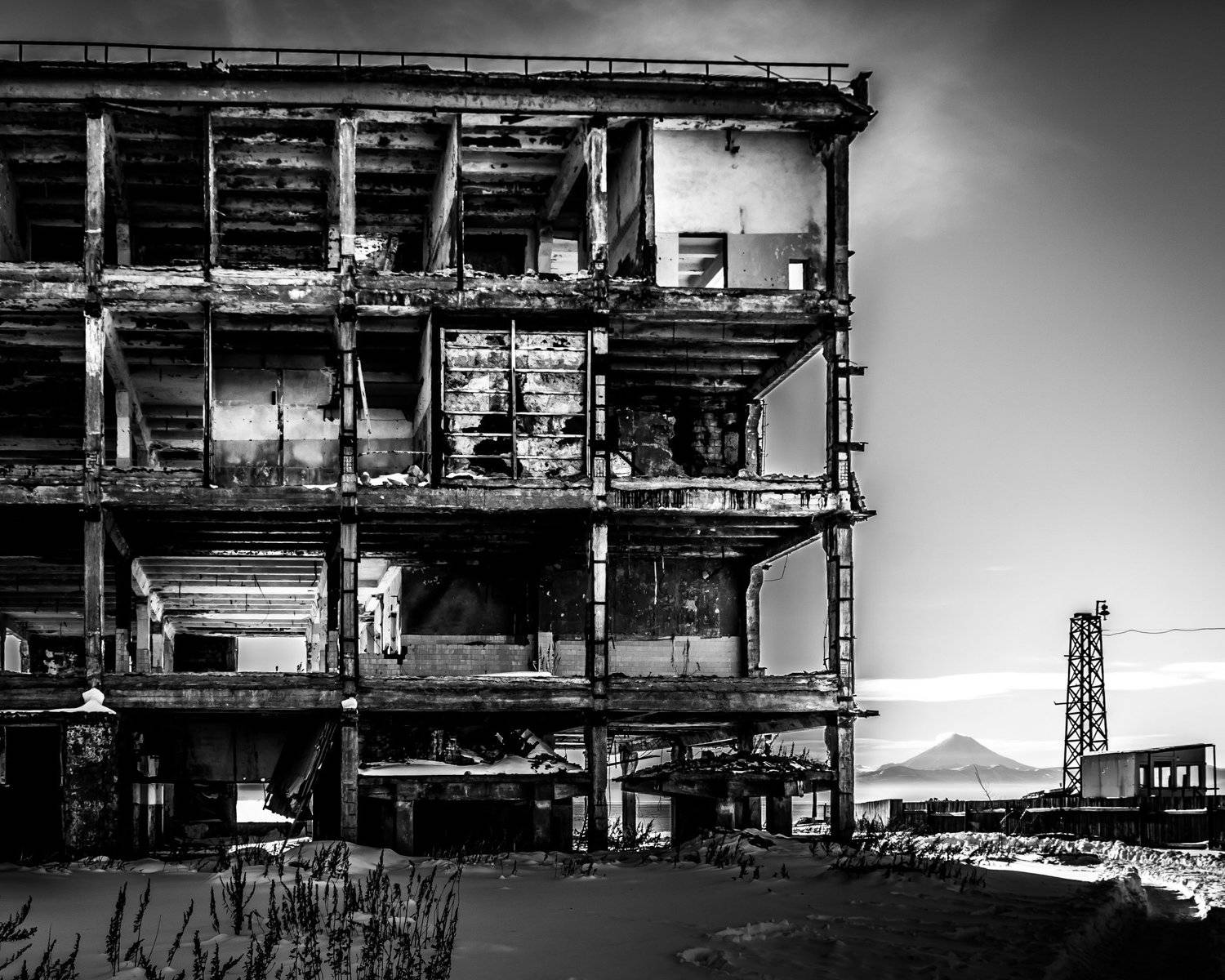 Black and white, Камчатка, Коростелев Юрий