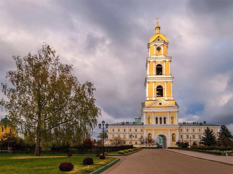 Дивеево, Монастырь, Нижегородская область, Осень, Пейзаж, Собор, Храм Дивеево 2 фото превью