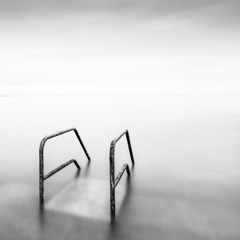 Black & white, Long exposure, Minimal Go Deep фото превью