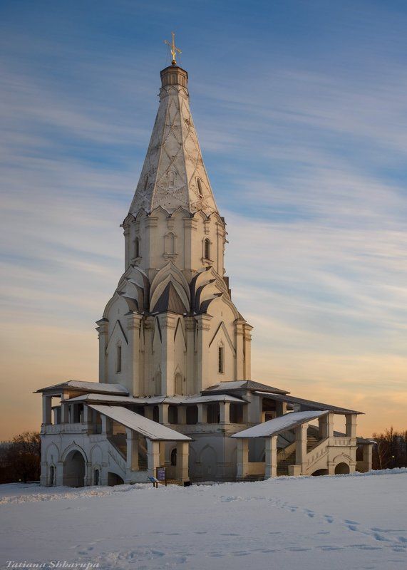 коломенское, Москва, храмы москвы  Церковь Вознесения Господня в Коломенском  фото превью