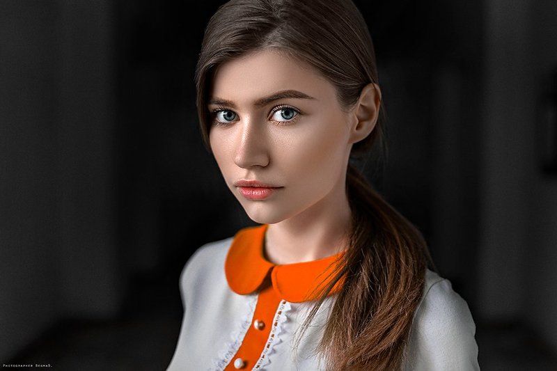 Art photo, Beautiful, BegmaD, Dantar90, Eyes, Girl, Hair, Model, Nikon, Portrait, Взгляд, Глаза, Портрет девушки Victoria фото превью
