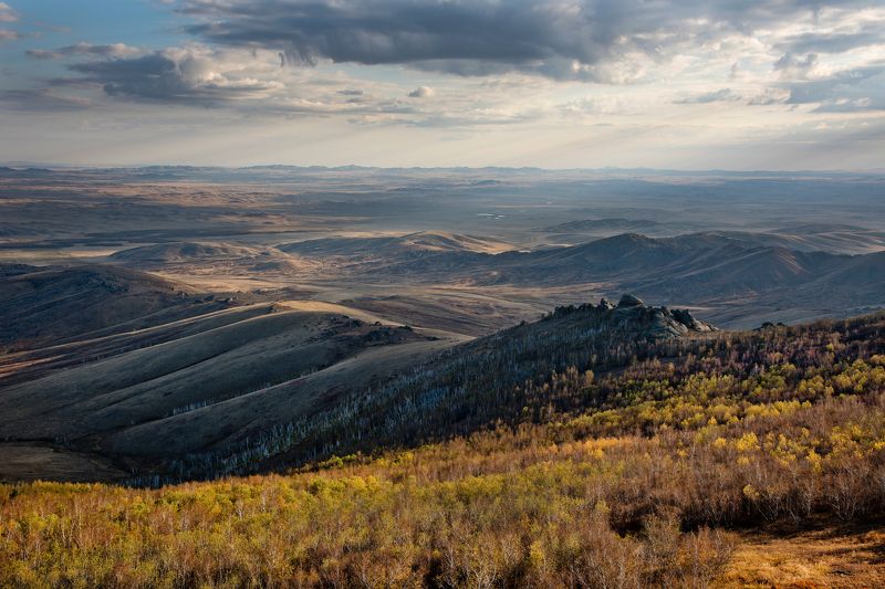 Кахахстан. Егиндыбулак. Горы Ку. Просторы Сары-Арки. фото превью