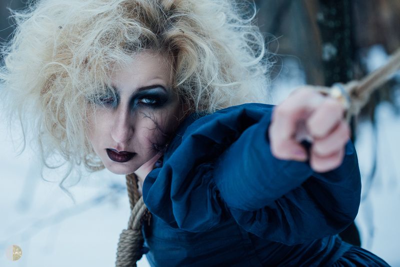 olgalaut портрет лес творческая фотосессия Ведьма фото превью