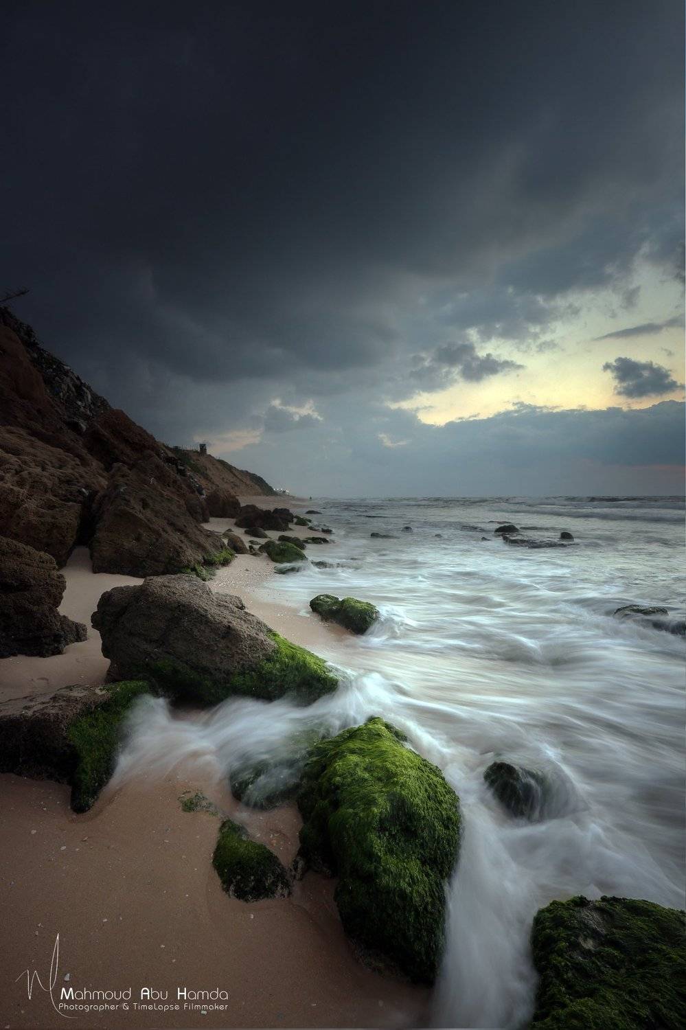 Beach, Landscape, Sea, Sea beach, Махмуд Хамда