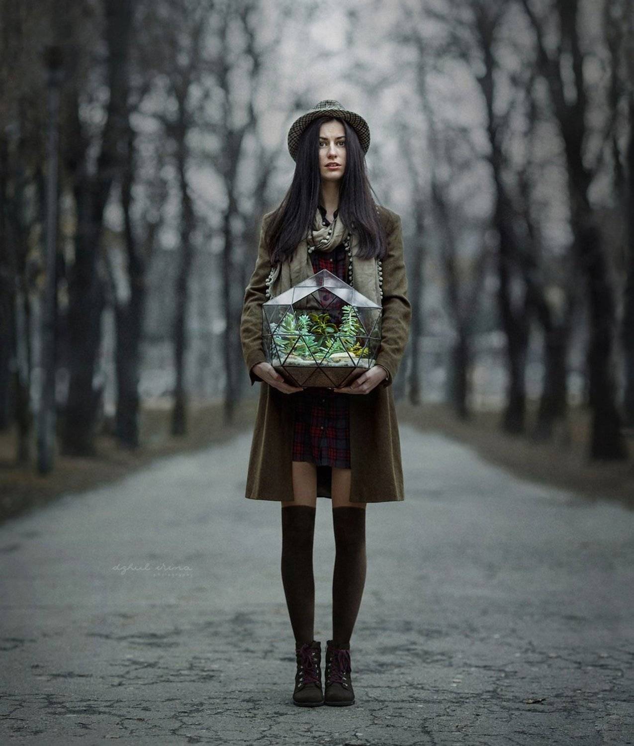 Girl, Hat, Legs, People, Plants, Popular, Portrait, Spring, Woman, Ирина Джуль