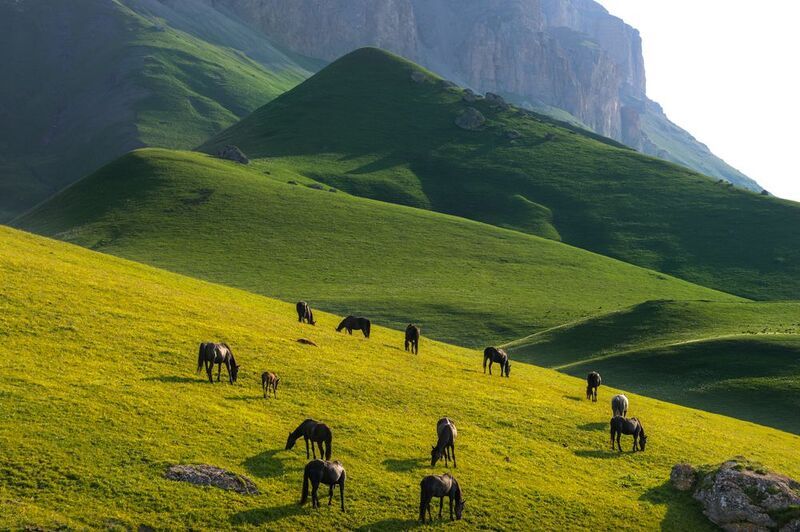 кавказ, кабардино - балкария, балкария, кбр, перевал, курноят Балкария фото превью